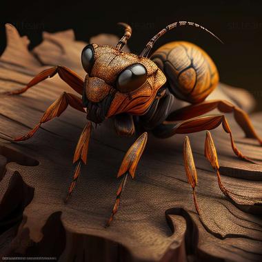 3D model Myrmica myrmicoxena (STL)